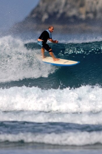 Mark Wightman Surfing